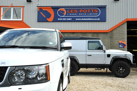 Les Potts Range Rover Servicing