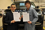 INITIAL TRAINING COMPLETED ON - THE ALL-NEW 2013 RANGE ROVER