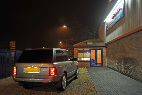 2012 Range Rover SUV Rear