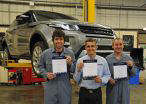 Evoque Introduction course at the Land Rover Technical Academy