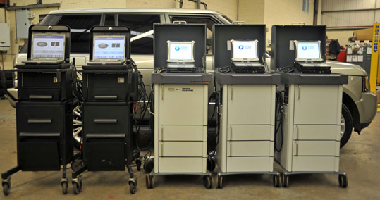 Land Rover Symptom Driven Diagnostic 2 (SDD2) lineup