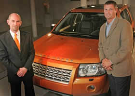 Land Rover's all-new Freelander 2 makes its world debut at the British International Motor Show at ExCe